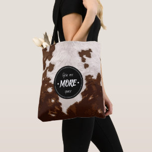 TOTE BAG PEAU DE VACHE
