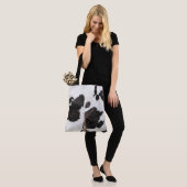 Tote Bag Peau de vache (Sur le modèle)