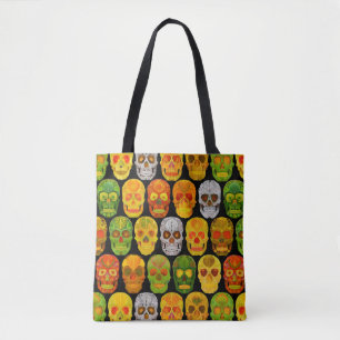 Tote Bag Peaux feuille Aspen Skulls sans couture motif 2018