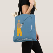 Tote Bag Pêche (De près)