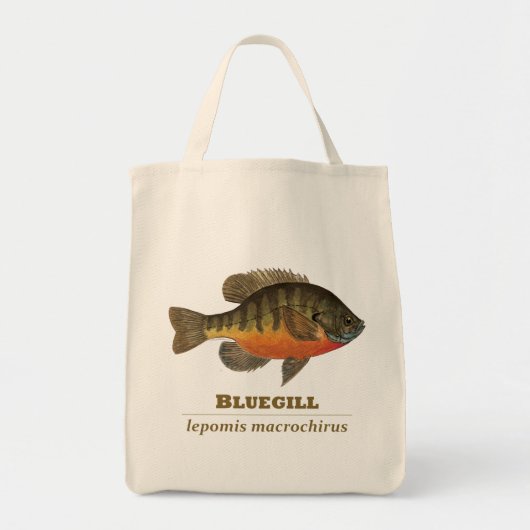 Tote Bag Pêche à la daurade bleue (Devant)