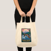 Tote Bag Pêche à la mouche - Sandy River, Oregon (Devant (produit))