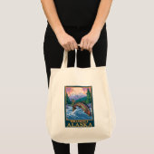 Tote Bag Pêche à la mouche - Wrangell, Alaska (Devant (produit))