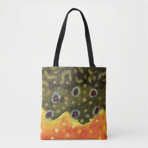 Tote Bag Pêche à l'omble de fontaine, Ichthyologie
