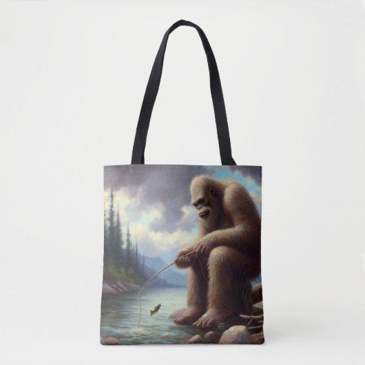 Tote Bag Pêche au gros (Devant)