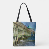 Tote Bag Pêche au quai (Dos)
