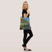 Tote Bag Pêche au quai (Sur le modèle)