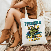 Tote Bag Pêche pour moi poisson