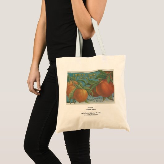 Tote Bag Pêches (Devant (produit))
