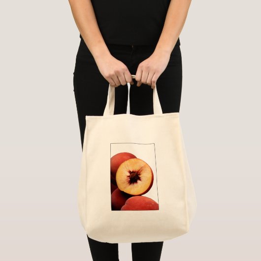 TOTE BAG PÊCHES (Devant (produit))