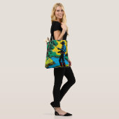Tote Bag Pêcheur Cow-boy sur la rive (Sur le modèle)