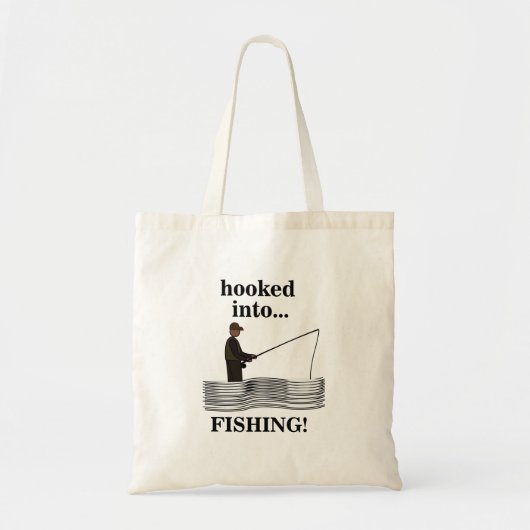 Tote Bag Pêcheur de poissons (Devant)
