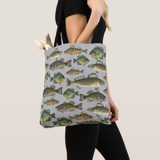 Tote Bag Pêcheur pêcheur pêcheur pêcheur Nature Angler (De près)