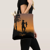 Tote Bag Pêcheuse au Crépuscule (De près)