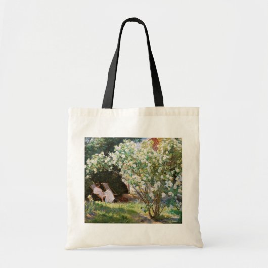 Tote Bag Peder Severin Kroyer - Roses (Devant)