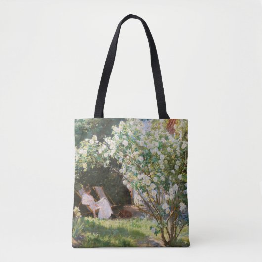 Tote Bag Peder Severin Kroyer - Roses (Devant)