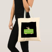 Tote Bag Peekaboo Bunny (Devant (produit))