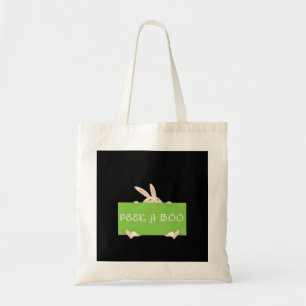 Tote Bag Peekaboo Bunny