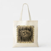 Tote Bag Peeper Owl (Dos)