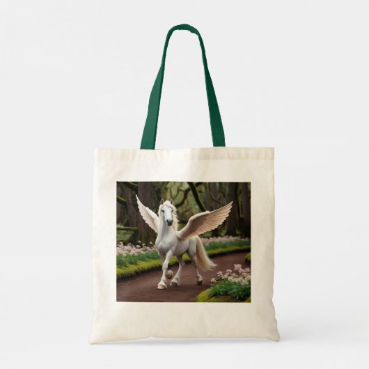 Tote Bag Pegasus Filly sur Forest Walk (Dos)