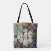Tote Bag Peignez et imprimez les pièces d'échecs (Dos)