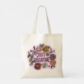 Tote Bag PEINDRE LE Fleur mignon Daisy À LA MAIN (Dos)