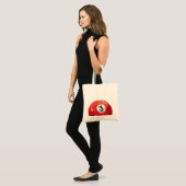 Tote Bag Peint 3 Motif de billard (Devant (modèle))