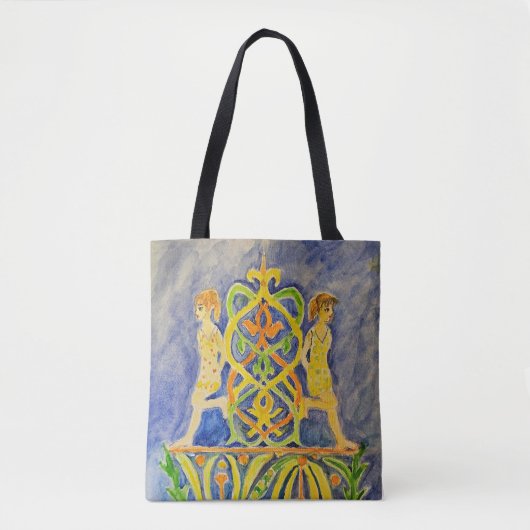 Tote Bag Peinture à l'aquarelle (Devant)