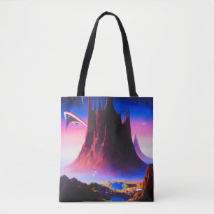 Tote Bag Peinture à l'huile Dream World
