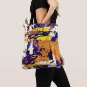 Tote Bag Peinture Abstraite (De près)