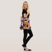 Tote Bag Peinture Abstraite (Sur le modèle)