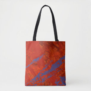 Tote Bag Peinture Abstraite. Encre image artisanale. Art mo