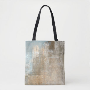 Tote Bag Peinture Abstraite gris et beige abstraite, art,