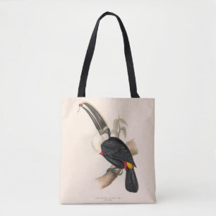 Tote Bag Peinture animalière d'antiquités Toucans