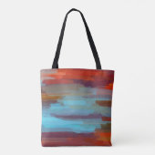 Tote Bag Peinture Art Abstrait #23 (Dos)