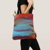 Tote Bag Peinture Art Abstrait #23 (De près)