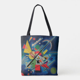 Tote Bag Peinture bleue par Wassily Kandinsky