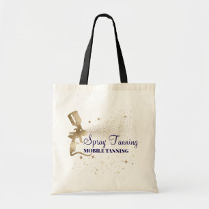 Tote Bag Peinture bronzante en aérosol bronzage marine or