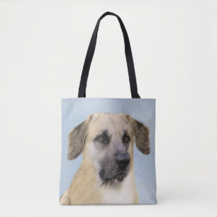 Tote Bag Peinture Chinook (Oreilles Tombantes) - Art Canin