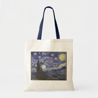 Tote Bag Peinture classique de la nuit étoilée de Van Gogh