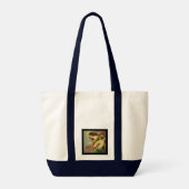Tote Bag Peinture d'ange avec mandoline (Dos)