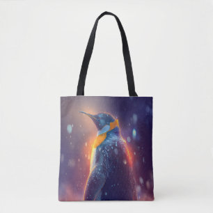 Tote Bag Peinture d'animaux de pingouins Faune en plein air