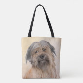 Tote Bag Peinture de berger pyrénéenne - Cute Original Chie (Dos)