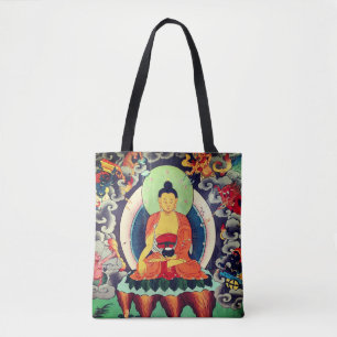 Tote Bag Peinture de Bouddha Shakyamuni, Himalaya - Népal