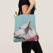 Tote Bag Peinture de chien (De près)