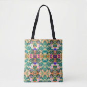 Tote Bag peinture de jungle tropicale (Devant)