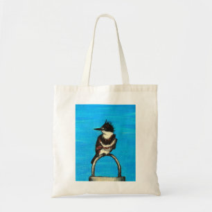 Tote Bag Peinture de martin-pêcheur