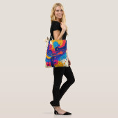 Tote Bag Peinture de musique émotion (Sur le modèle)