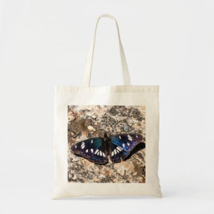 Tote Bag Peinture de papillon bleu de l'amiral blanc du sud