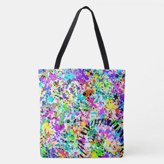 Tote Bag Peinture de plaque (Devant)